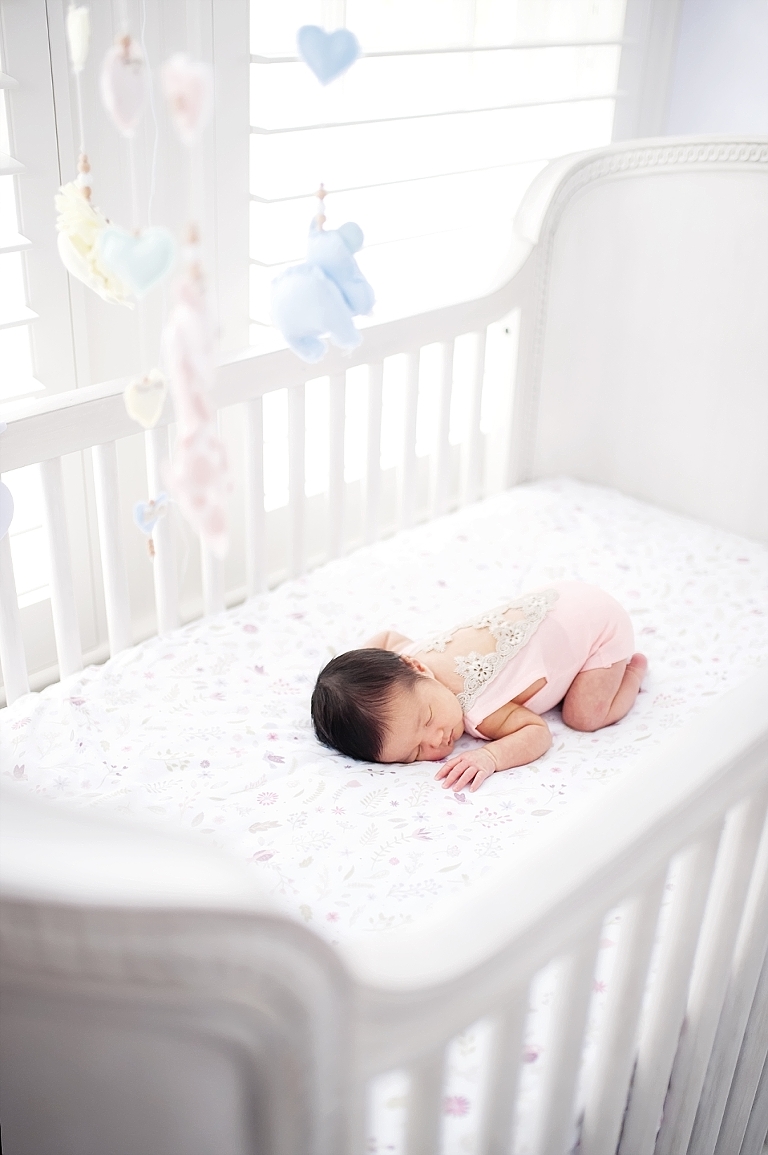 Sweet Baby Girl Sneak Peek Houston Newborn Photographer